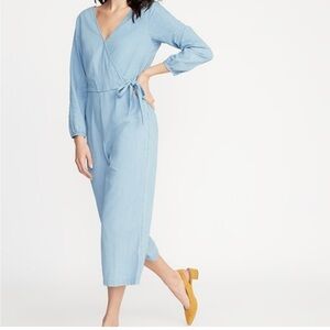 Chambray romper